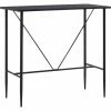 Meilleure vente 👏 ASUPERMALL Table De Bar Noir 120x60x110 Cm MDF 🔔 1 Meilleure vente 👏 ASUPERMALL Table De Bar Noir 120x60x110 Cm MDF 🔔 -Table haute Boutique 21371689 1