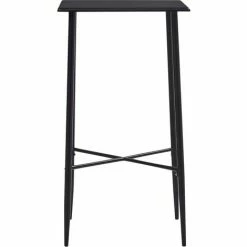 Grosses soldes ❤️ ASUPERMALL Table De Bar Noir 60x60x111 Cm MDF ✔️ 8 Grosses soldes ❤️ ASUPERMALL Table De Bar Noir 60x60x111 Cm MDF ✔️ -Table haute Boutique 21371752 2