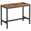Meilleur prix 👏 HELLOSHOP26 Table Haute De Bar Vintage Table Polyvalente Avec Armature En Fer Pour Boissons Cocktails Bar Brasserie Restaurant Salon Cuisine Stable Métal Noir Et Bois 120 X 60 Cm - Bois ⭐ 1 Meilleur prix 👏 HELLOSHOP26 Table Haute De Bar Vintage Table Polyvalente Avec Armature En Fer Pour Boissons Cocktails Bar Brasserie Restaurant Salon Cuisine Stable Métal Noir Et Bois 120 X 60 Cm - Bois ⭐ -Table haute Boutique 22777219 1
