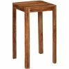 Grosses soldes 🎉 Topdeal Table De Bar Bois 60 X 60 X 107 Cm ✨ -Table haute Boutique 23042830 1