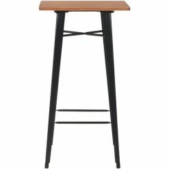 Les meilleures critiques de 💯 Topdeal Mobilier De Bar 3 Pcs Acier Marron Noir ✨ -Table haute Boutique 23124142 3