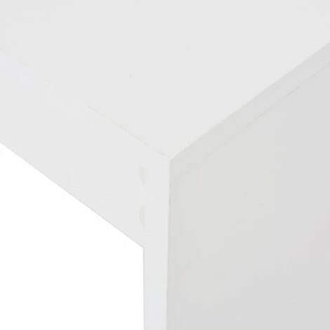 Nouveau 🎉 ASUPERMALL Table De Bar Avec Etagere Blanc 110x50x103 Cm 🛒 7 Nouveau 🎉 ASUPERMALL Table De Bar Avec Etagere Blanc 110x50x103 Cm 🛒 – Image 5