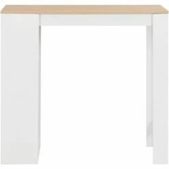 Grosses soldes 🎉 ASUPERMALL Table De Bar Avec Etagere Blanc 110x50x103 Cm 🎉 8 Grosses soldes 🎉 ASUPERMALL Table De Bar Avec Etagere Blanc 110x50x103 Cm 🎉 -Table haute Boutique 23186322 2