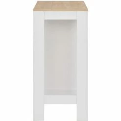 Grosses soldes 🎉 ASUPERMALL Table De Bar Avec Etagere Blanc 110x50x103 Cm 🎉 9 Grosses soldes 🎉 ASUPERMALL Table De Bar Avec Etagere Blanc 110x50x103 Cm 🎉 -Table haute Boutique 23186322 3