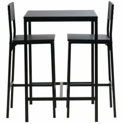 Acheter 🎉 DEMEYERE Set Table + 2 Chaises Hautes Shen Noir - Noir - Noir 🌟 11 Acheter 🎉 DEMEYERE Set Table + 2 Chaises Hautes Shen Noir - Noir - Noir 🌟 -Table haute Boutique 24303998 5