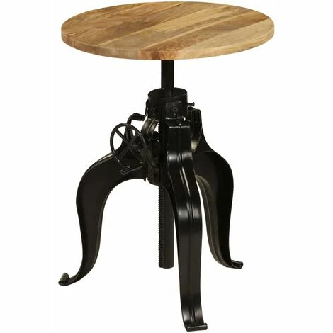 Grosses soldes 🔔 ASUPERMALL Table De Bar Bois De Manguier Massif 60 X (76-110) Cm 🧨 3 Grosses soldes 🔔 ASUPERMALL Table De Bar Bois De Manguier Massif 60 X (76-110) Cm 🧨