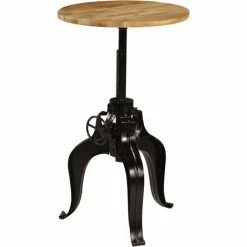 Grosses soldes 🔔 ASUPERMALL Table De Bar Bois De Manguier Massif 60 X (76-110) Cm 🧨 10 Grosses soldes 🔔 ASUPERMALL Table De Bar Bois De Manguier Massif 60 X (76-110) Cm 🧨 -Table haute Boutique 24392229 4