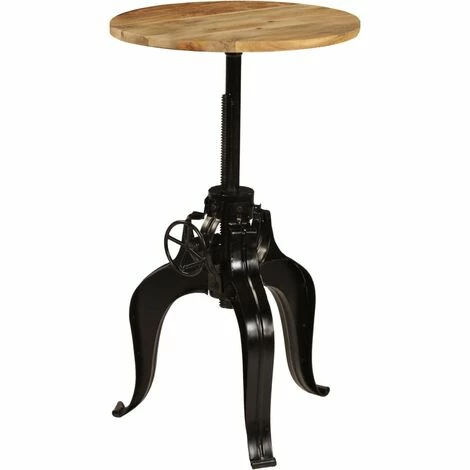 Grosses soldes 🔔 ASUPERMALL Table De Bar Bois De Manguier Massif 60 X (76-110) Cm 🧨 6 Grosses soldes 🔔 ASUPERMALL Table De Bar Bois De Manguier Massif 60 X (76-110) Cm 🧨 – Image 4