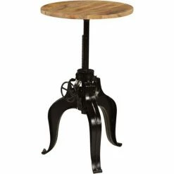Grosses soldes 🔔 ASUPERMALL Table De Bar Bois De Manguier Massif 60 X (76-110) Cm 🧨 11 Grosses soldes 🔔 ASUPERMALL Table De Bar Bois De Manguier Massif 60 X (76-110) Cm 🧨 -Table haute Boutique 24392229 5