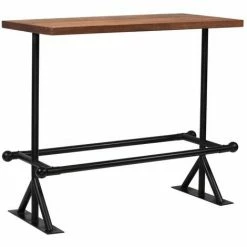 Meilleure affaire 🔥 ASUPERMALL Table De Bar Bois De Recuperation Massif Marron 120x60x107 Cm 🎉 11 Meilleure affaire 🔥 ASUPERMALL Table De Bar Bois De Recuperation Massif Marron 120x60x107 Cm 🎉 -Table haute Boutique 24392236 5