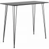 Les meilleures critiques de 🛒 ASUPERMALL Table De Bar Noir 120x60x96 Cm ⭐ -Table haute Boutique 24392311 1