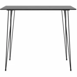 Les meilleures critiques de 🛒 ASUPERMALL Table De Bar Noir 120x60x96 Cm ⭐ -Table haute Boutique 24392311 2