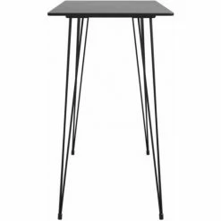 Les meilleures critiques de 🛒 ASUPERMALL Table De Bar Noir 120x60x96 Cm ⭐ -Table haute Boutique 24392311 3