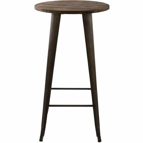 Budget 🌟 RENDEZ VOUS DéCO Table De Bar Ronde Chimie ∅60 Cm - Noir ✔️ 7 Budget 🌟 RENDEZ VOUS DéCO Table De Bar Ronde Chimie ∅60 Cm - Noir ✔️ – Image 5