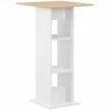 De gros 🔔 YOUTHUP Table De Bar Blanc 60x60x110 Cm - Blanc ✨ -Table haute Boutique 24527138 1
