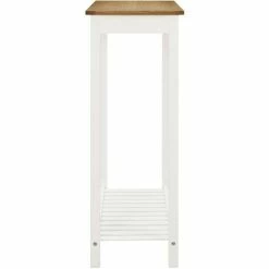 Meilleur prix 🎁 VidaXL Table De Bar 100x40x110 Cm Bois De Chêne Solide Modèle 2 - Brun 😍 -Table haute Boutique 24812378 4