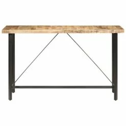 De gros 🤩 Table De Bar Bois De Manguier Brut 180x70x107 Cm VidaXL - Brun 💯 8 De gros 🤩 Table De Bar Bois De Manguier Brut 180x70x107 Cm VidaXL - Brun 💯 -Table haute Boutique 24880740 2