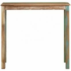 Promo ⌛ Hommoo Ensemble De Bar 5 Pcs Bois De Recuperation Et Cuir Veritable HDV21083 🥰 9 Promo ⌛ Hommoo Ensemble De Bar 5 Pcs Bois De Recuperation Et Cuir Veritable HDV21083 🥰 -Table haute Boutique 25084698 3