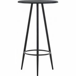 Vente flash 🌟 Hommoo Ensemble De Bar 5 Pcs Plastique Gris HDV21875 🤩 -Table haute Boutique 25086461 2