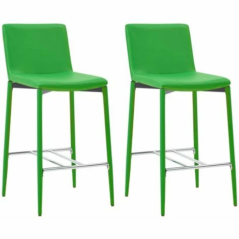 Bon marché 🛒 Hommoo Ensemble De Bar 3 Pcs Similicuir Vert HDV21902 ❤️ 7 Bon marché 🛒 Hommoo Ensemble De Bar 3 Pcs Similicuir Vert HDV21902 ❤️ – Image 5