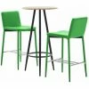 Tout neuf 🌟 Hommoo Ensemble De Bar 3 Pcs Similicuir Vert HDV21993 🎉 2 Tout neuf 🌟 Hommoo Ensemble De Bar 3 Pcs Similicuir Vert HDV21993 🎉 -Table haute Boutique 25087118 1