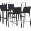 Les meilleures critiques de 😉 Hommoo Ensemble De Bar 5 Pcs Similicuir Noir HDV22036 🤩 1 Les meilleures critiques de 😉 Hommoo Ensemble De Bar 5 Pcs Similicuir Noir HDV22036 🤩 -Table haute Boutique 25087421 1