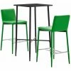 Nouveau 🧨 Hommoo Ensemble De Bar 3 Pcs Similicuir Vert HDV22104 🥰 2 Nouveau 🧨 Hommoo Ensemble De Bar 3 Pcs Similicuir Vert HDV22104 🥰 -Table haute Boutique 25087615 1
