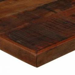 Bon marché 🛒 Hommoo Table De Bar Bois De Recuperation Massif Marron 60x60x107 Cm HDV11371 🌟 10 Bon marché 🛒 Hommoo Table De Bar Bois De Recuperation Massif Marron 60x60x107 Cm HDV11371 🌟 -Table haute Boutique 25321991 4