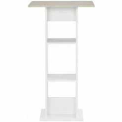 Acheter 🤩 Hommoo Table De Bar Blanc 60x60x110 Cm HDV22359 🌟 9 Acheter 🤩 Hommoo Table De Bar Blanc 60x60x110 Cm HDV22359 🌟 -Table haute Boutique 25323215 3