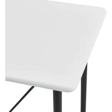 Remise ✔️ Hommoo Table De Bar Blanc 120 X 60 X 110 Cm MDF HDV23144 😍 7 Remise ✔️ Hommoo Table De Bar Blanc 120 X 60 X 110 Cm MDF HDV23144 😍 – Image 5