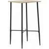 Les meilleures critiques de 🔔 Hommoo Table De Bar Chene 60 X 60 X 111 Cm MDF HDV23148 😉 -Table haute Boutique 25323554 1