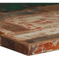 Les meilleures critiques de ⌛ TRUE DEAL Mobilier De Bar 3 Pcs Bois De Récupération Massif Multicolore 👍 -Table haute Boutique 26221604 4