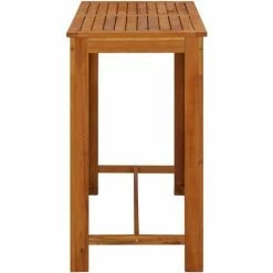 Tout neuf ✨ TRUE DEAL Table De Bar Bois D'acacia Massif 120 X 60 X 105 Cm 👍 8 Tout neuf ✨ TRUE DEAL Table De Bar Bois D'acacia Massif 120 X 60 X 105 Cm 👍 -Table haute Boutique 26223015 3