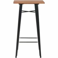 Budget 🎉 TRUE DEAL Mobilier De Bar 3 Pcs Acier Noir ⭐ 9 Budget 🎉 TRUE DEAL Mobilier De Bar 3 Pcs Acier Noir ⭐ -Table haute Boutique 26266309 3