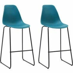 Les meilleures critiques de 🤩 TRUE DEAL Ensemble De Bar 3 Pcs Plastique Turquoise ⌛ -Table haute Boutique 26269081 5