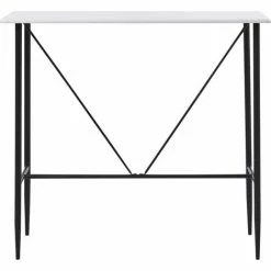 Budget ⌛ TRUE DEAL Ensemble De Bar 5 Pcs Plastique Blanc ⌛ 9 Budget ⌛ TRUE DEAL Ensemble De Bar 5 Pcs Plastique Blanc ⌛ -Table haute Boutique 26269197 3