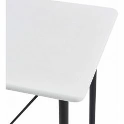 Meilleure vente 🌟 TRUE DEAL Ensemble De Bar 5 Pcs Plastique Gris 🎁 -Table haute Boutique 26269199 5