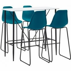 Top 10 🧨 TRUE DEAL Ensemble De Bar 5 Pcs Plastique Turquoise ✨