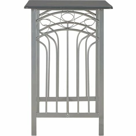 Coupon 👍 TRUE DEAL Ensemble De Bar 3 Pcs Bois Et Acier Anthracite 🛒 6 Coupon 👍 TRUE DEAL Ensemble De Bar 3 Pcs Bois Et Acier Anthracite 🛒 – Image 4