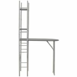 Les meilleures critiques de 🛒 TRUE DEAL Ensemble à Dîner Pliant 3 Pcs Et étagère De Rangement MDF Acier 💯 -Table haute Boutique 26273927 5