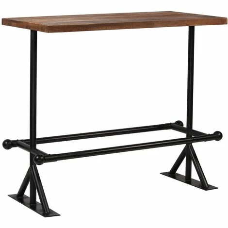 Acheter 😀 TRUE DEAL Mobilier De Bar 5 Pcs Bois De Récupération Massif 🔥 4 Acheter 😀 TRUE DEAL Mobilier De Bar 5 Pcs Bois De Récupération Massif 🔥 – Image 2