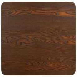 Vente flash ⌛ TRUE DEAL Table De Bistro Marron Foncé 80x80 Cm MDF 💯 -Table haute Boutique 26661628 3