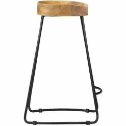 Le moins cher 😉 ASUPERMALL Tabourets De Bar Gavin 2 Pcs Bois De Manguier Massif 🌟 8 Le moins cher 😉 ASUPERMALL Tabourets De Bar Gavin 2 Pcs Bois De Manguier Massif 🌟 -Table haute Boutique 26707624 2