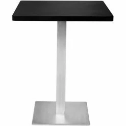 Le moins cher ✨ SIX Table De Bar - Table Bistrot Noire 60x60x75 👍 -Table haute Boutique 26744891 2