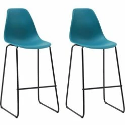 Meilleure affaire 🎉 TRUE DEAL Ensemble De Bar 3 Pcs Plastique Turquoise ❤️ 11 Meilleure affaire 🎉 TRUE DEAL Ensemble De Bar 3 Pcs Plastique Turquoise ❤️ -Table haute Boutique 26764719 5