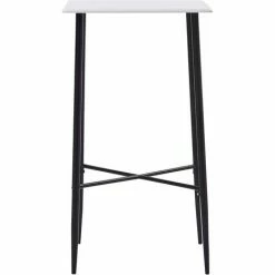 Le moins cher ✨ TRUE DEAL Ensemble De Bar 5 Pcs Plastique Noir ⌛ -Table haute Boutique 26764912 3