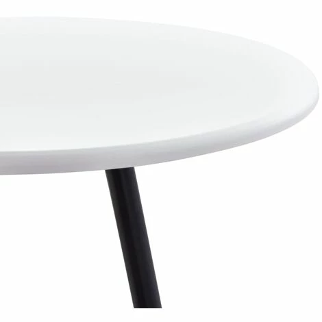 Meilleure affaire 🔔 TRUE DEAL Table De Bar Blanc 60 X 107,5 Cm MDF 👏 5 Meilleure affaire 🔔 TRUE DEAL Table De Bar Blanc 60 X 107,5 Cm MDF 👏 – Image 3