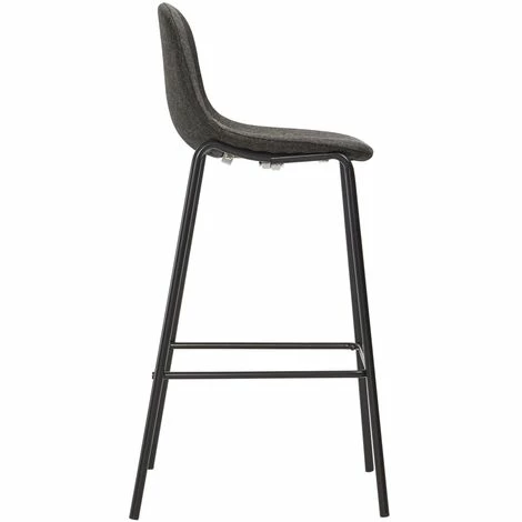 Grosses soldes ✔️ TRUE DEAL Ensemble De Bar 3 Pcs Tissu Gris Foncé ✔️ 7 Grosses soldes ✔️ TRUE DEAL Ensemble De Bar 3 Pcs Tissu Gris Foncé ✔️ – Image 5