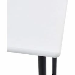 Budget 🌟 TRUE DEAL Ensemble De Bar 5 Pcs Plastique Blanc 👏 -Table haute Boutique 26765339 4