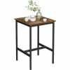 Bon marché 🔔 VASAGLE Table Haute, Table De Bar Carrée, Cadre En Acier Robuste, Montage Facile, Pour Cuisine, Salon, Style Industriel, Marron Rustique Et Noir Par SONGMICS LBT25X - Marron Rustique Et Noir 😉 2 Bon marché 🔔 VASAGLE Table Haute, Table De Bar Carrée, Cadre En Acier Robuste, Montage Facile, Pour Cuisine, Salon, Style Industriel, Marron Rustique Et Noir Par SONGMICS LBT25X - Marron Rustique Et Noir 😉 -Table haute Boutique 26877325 1